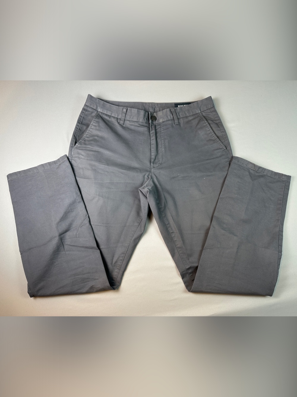 Bonobos Men’s Slim Gray Chino Dress Pants 32x30